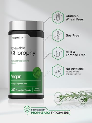 Horbäach Chewable Chlorophyll Tablets