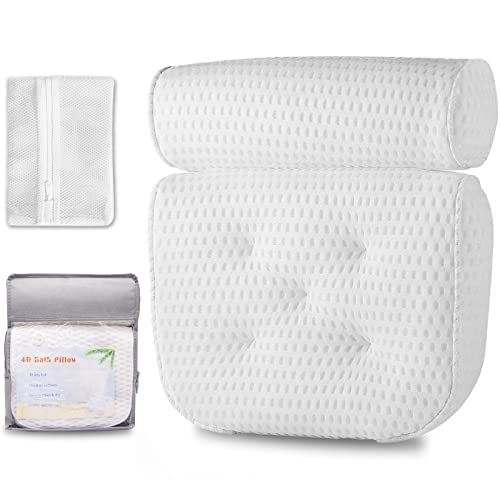 Bathtub Pillow, Bath Accessories for Women, Luxury Bath Pillows...