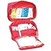 Trauma Kit, First Responder, Red, Nylon