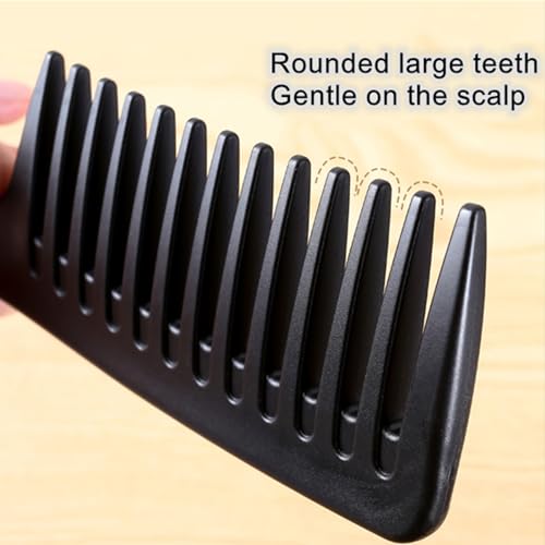 Peine de dientes anchos 3 unidades para desenredar cabello miniatura 2
