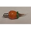 Specialty Silicone Bulb Hand Dipped Pumpkin Pack of 2
