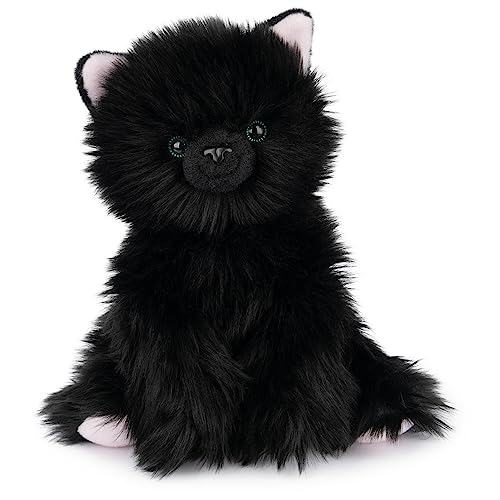 Image of GUND Xavier Kitten Plush, Premium Cat Stuffed Animal for Ages 1 and Up, Black, 9”
