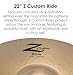 Zildjian Z Custom Ride, 22 Inch