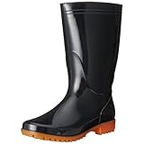 [キタ] 長靴 作業長靴 メガセーフティ PVC製衛生耐油長靴タイプ KR-7410 ブラック 26.5