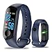 AODIAN Band 4 Fitness Tracker, pulsera inteligente de 0.95 †Color HD monitor de frecuencia cardíaca IP67 resistente al agua para sistemas Android e iOS