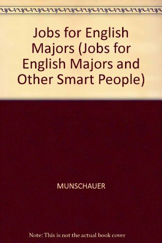 Peterson's Jobs for English Majors and Other Sm... 1560790504 Book Cover