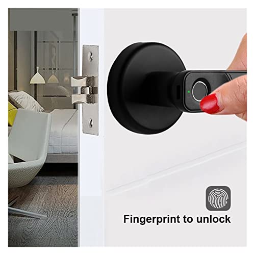 Serrure connectée Bluetooth TTLock avec empreinte biométrique et clé - 7