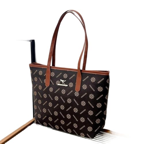 Bolsa Feminina Grande De Ombro Trabalho Tote Bolsa Elegante Social (Preto)