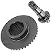 Caltric Ring and Pinion Gear Front Diff Compatible with Polaris ATP 330 500 2004-2005 / Sportsman MV7 2005