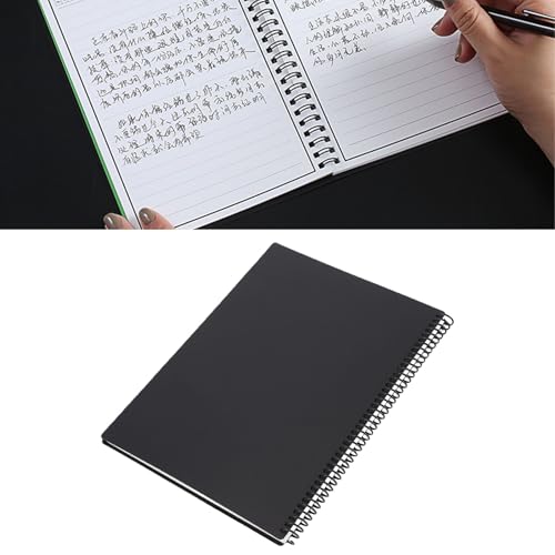 Yunseity Cuaderno de Espiral Reutilizable, 180x255 Mm, Páginas Rayadas y Punteadas, 30 Hojas, Aplicación Conectada, Borrable, para la Escuela, el Trabajo y Proyectos Creativos - imagen 4