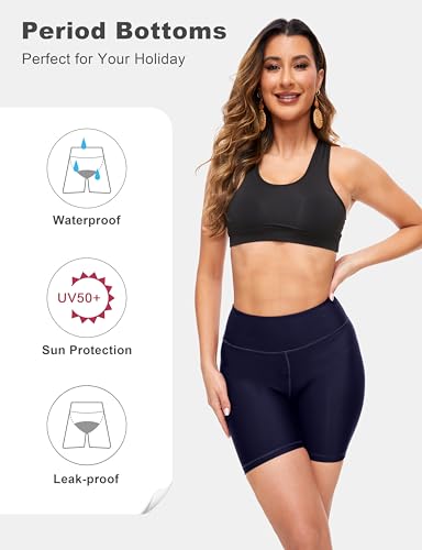 Maillot de bain menstruel étanche pour adolescentes et femmes - 4