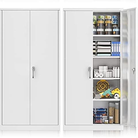 Superday 71" Lockable Steel Cabinet Cover