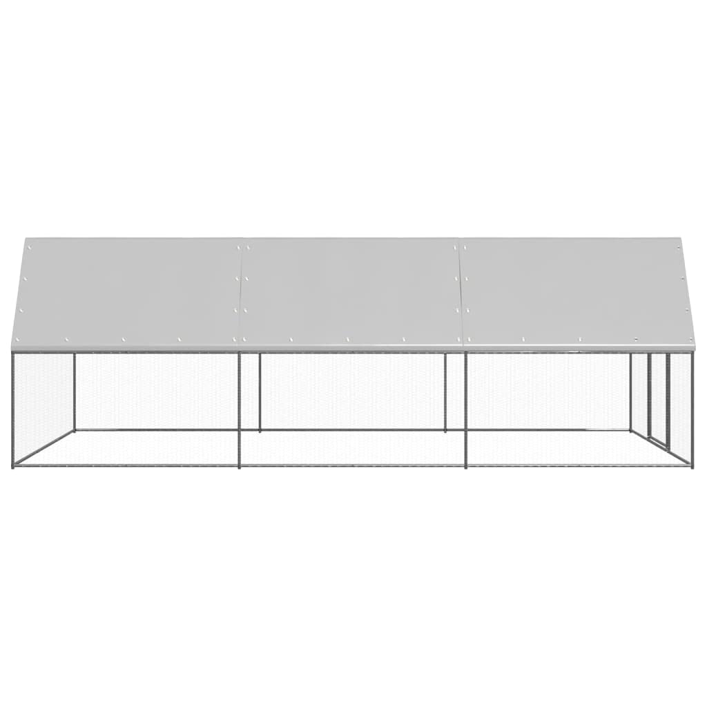 Outdoor Hühnerkäfig Verzinkter Stahl Hühnerstall Käfig mehrere Auswahl,3 x 6 x 2 m