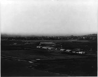 HistoricalFindings Photo: Aerial View,Oakland,Alameda County,California,CA,c1930,Oakland Airport