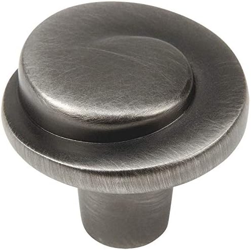 Cosmas 25 Pack 775AS Antique Silver Cabinet Hardware Swirl Knob - 1-1/4" Inch Diameter