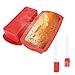 2PCS Silikon Brotbackform Set, Brotformen zum Backen mit Schaber Ölpinsel, Silikonkuchenformen Antihaft, Brotbackform Backblech für DIY Brotkuchen Hackbraten Brownies Gebäck(27.5 * 14.5 * 6.3cm) MI 4 günstig Kaufen-2PCS Silikon Brotbackform Set, Brotformen zum Backen mit Schaber Ölpinsel, Silikonkuchenformen Antihaft, Brotbackform Backblech für DIY Brotkuchen Hackbraten Brownies Gebäck(27.5 * 14.5 * 6.3cm)