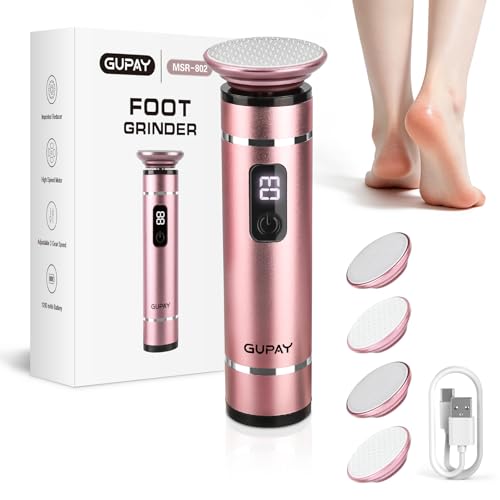 Râpe électrique callosités rechargeable et kit pédicure embouts verre nano
