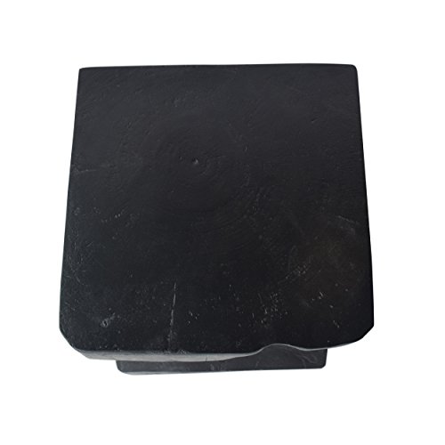 Christopher Knight Home Jingle Outdoor Light-Weight Concrete Side Table, Black #TOP27