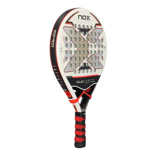 Padel Racket ML10 PRO Cup Luxury 2024 by Miguel Lamperti | Best Hybrid Control Pala Padel | EOS Flap & NOX Custom Grip | 18K Carbon Fiber & HR3 Core | Certified Pala de Padel for Enhanced Performance - Image 4