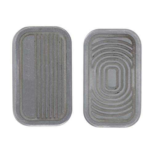 Dilwe EDC Fidget Sensory Toys, Metall-Push-Card für Erwachsene, Magnetischer Fidget-Slider für ADHS, Autismus, Angst, Stressabbau