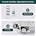 Nobl Travel Carry On Luggage, Noble Zipperless Aluminum Frame PC Hard Shell Suitcase, 22.5x15x9.5 Airline Approved, 360° Spinner Wheels, TSA Locks, USB Charging Port, Cup & Phone Holder - White