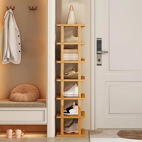 Tour à chaussures étroite pour petits espaces et appartements citadins meuble d'entrée haut