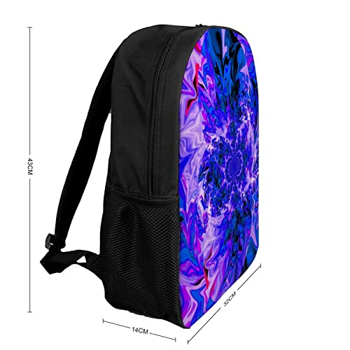 Mochila de moda con impresión 3D resistente de 17 pulgadas y gran capacidad escolar 2