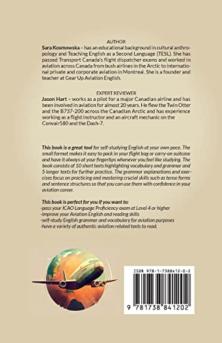Aviation English: short texts with grammar explanations and exercises