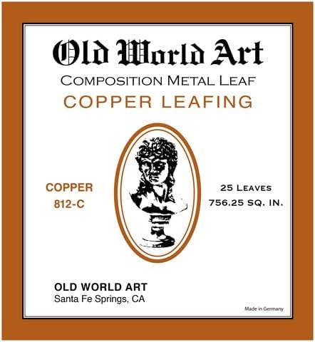 Old World Art COPPER LEAF 25SHEET/BOOK