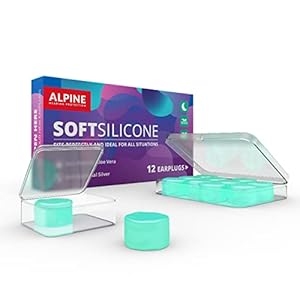 Alpine SoftSilicone Ohrstöpsel - 12 Stück