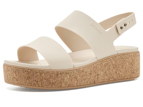 Image of Crocs Women's Brooklyn Cork Low Wedge