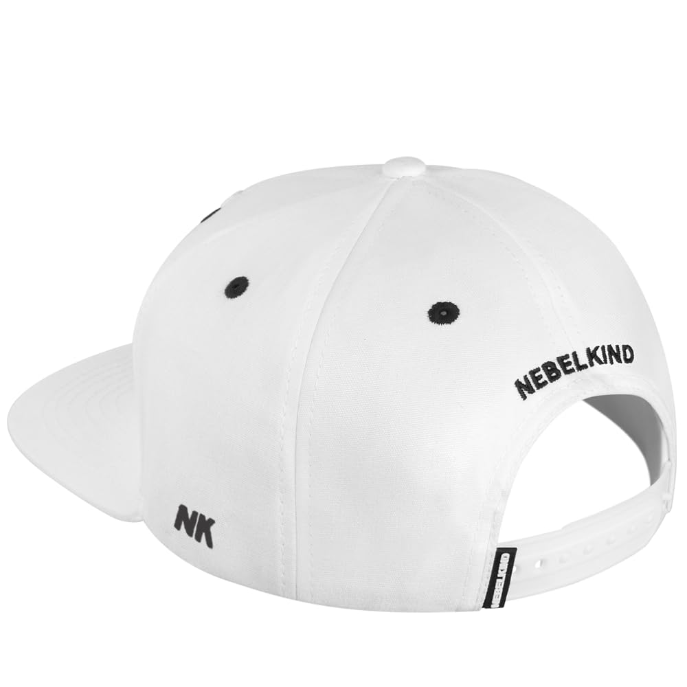Nebelkind Gorra de béisbol para Hombre y Mujer, Talla única, Ajustable, Unisex, Estilo Urbano, Gorra de béisbol con Visera Recta, Retro