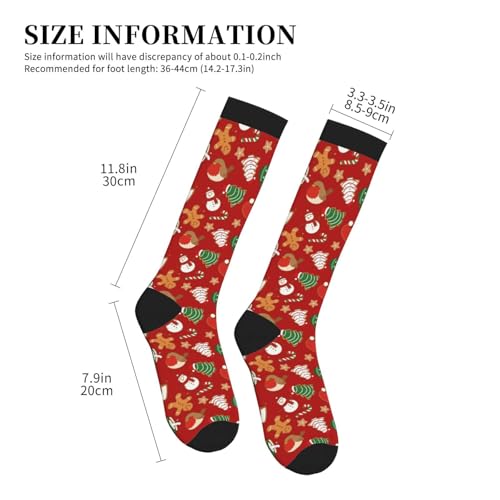 Image of Compression Socks for Women Men Circulation Graduated Supports Socks for Running Athletic Sports Nurse Travel