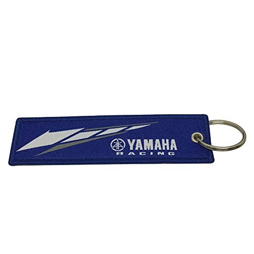 Nice Tagg 1pcs Blue Color Yamaha Tag Keychain Motorcycle Superbike Accessories Sporty Gifts