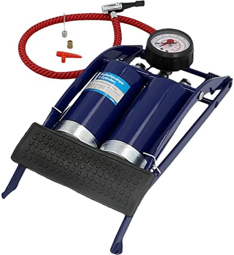 Filmer 18030 Foot Pump 2 Cylinder TÜV/GS 120mm