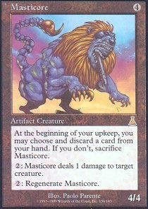 Magic: the Gathering - Masticore - Urza's Destiny - Foil