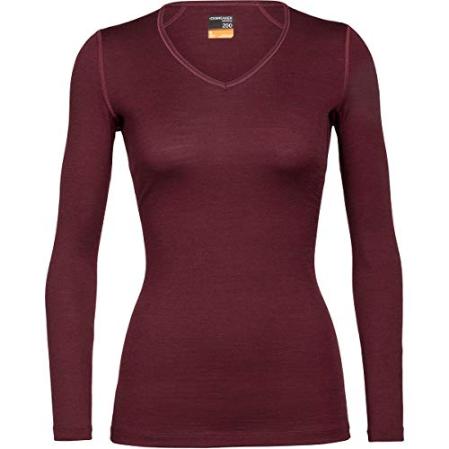 Preisvergleich Produktbild icebreaker WMNS 200 Oasis LS V Thermo-T-Shirt für Damen
