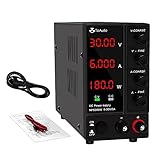 【Excelente disipación de calor】 El adaptador de corriente está equipado con un gran ventilador controlado por un sensor de control de temperatura inteligente y múltiples ranuras de radiación de calor en el lateral. El adaptador de corriente de 30 V/6 A puede disipar el calor rápidamente durante el funcionamiento, lo que mejora en gran medida la eficiencia del trabajo y la vida útil.