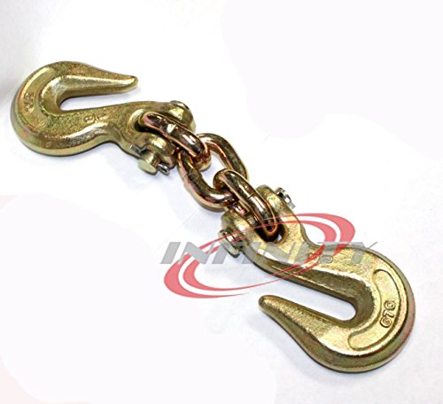 6 Ton Double Grab Hook Set Chain Joint Shortener 4 Autobody Frame Repair Machine