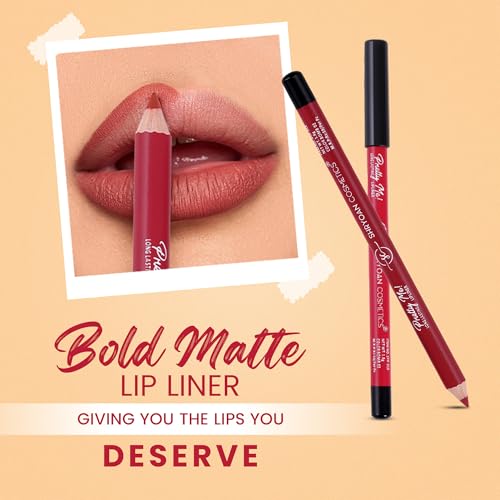 Image of Pretty Me Bold Lipliner & Eye Liner Pencil | Waterproof & Smudge Proof | Pack of 2 | Shade-02 & 05