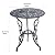 C/G 3 Piece Bistro Set, Outdoor Patio Table, Anti-Rust Cast Aluminum for Front Porch & Yard (Antique Copper)