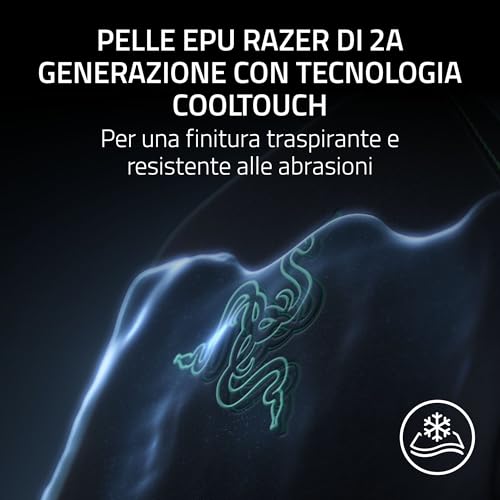 Iskur V2 NewGen - Sedia ergonomica da gaming con comfort traspirante Pelle EPU di 2a gen con tecnologia CoolTouch - supporto lombare HyperFlex - delle spalle e base del sedile ampie | Quartz - Sedia gaming - Immagine 3