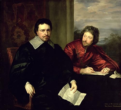 Toile murale Van Dyck Wentworth impression haute définition salon 60x90