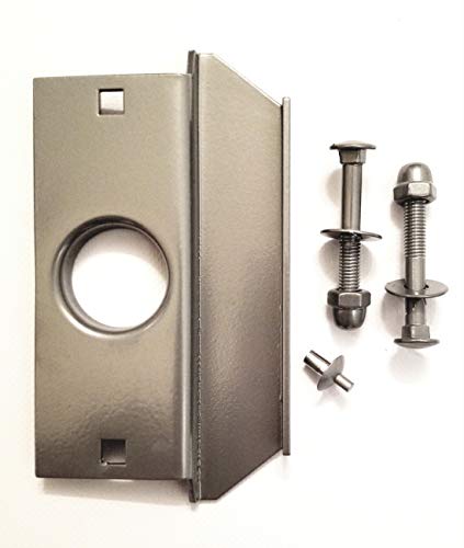 Universal Storefront Latch Guard | Commercial Door Security | Door Security For Businesses | Tuff Strike | Aluminum #TOP3