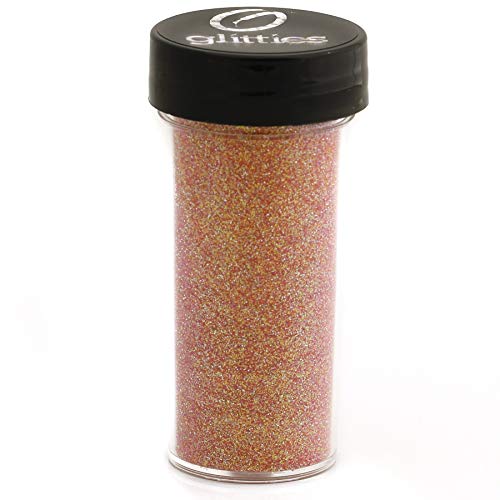 GLITTIES - Sweet Nectar - Cosmetic Extra Fine (.006") Mixed Glitter Powder - Make Up, Body, Face, Hair, Lips, Nails - (30 Gram Jar)