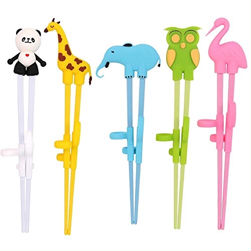 Bacchette Da Allenamento Per Bambini E Principianti - Set 2 Paia Con Anelli Di Supporto In Silicone - Foto 11