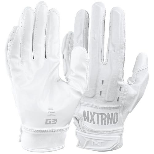 Nxtrnd G3 Pro Padded Football Gloves, Sticky...