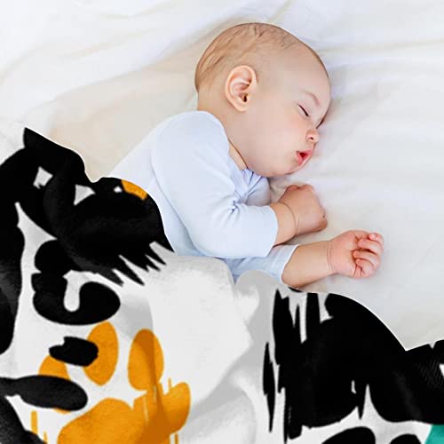 Couverture douce léopard en microfibre légère pour voyage - 7