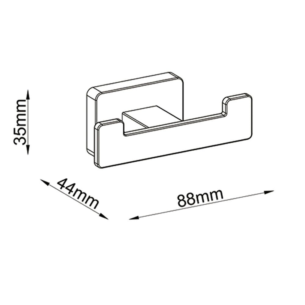 Pack Conjunto de 4 Accesorios de baño con Acabado Blanco Mate. Toallero de Anilla, toallero de Barra, Percha y portarrollos
