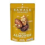 Sahale Snacks Honey Almonds Glazed Mix, 4 Ounce (Pack of 6)